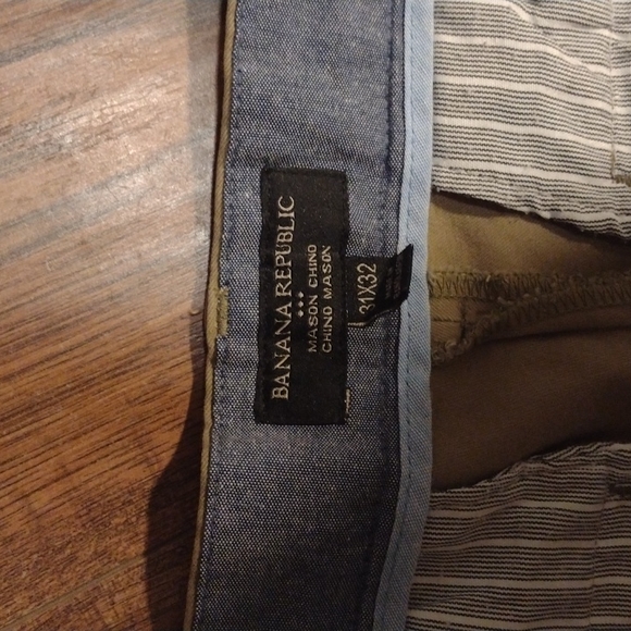 Banana Republic, Mason chinos, 31x32 - Picture 3 of 4